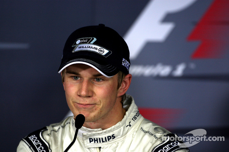 Прес-конференція: володар поулу Ніко Хюлькенберг, Williams F1 Team