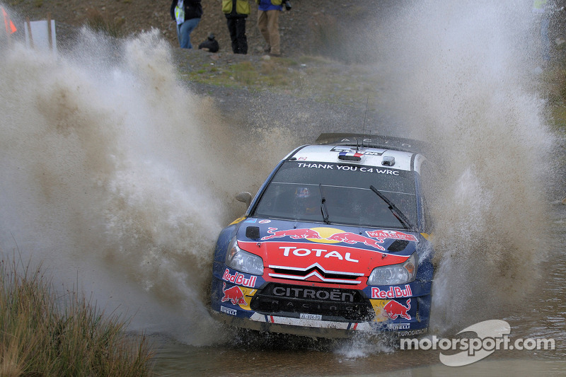 Sébastien Ogier and Julien Ingrassia, Citroën C4 WRC, Citroën Junior Team