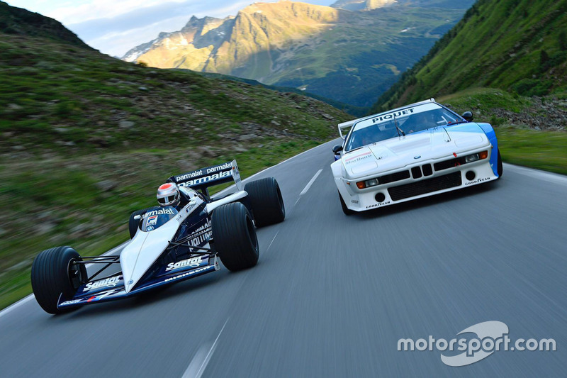 #8: Nelson Piquet Jr. fährt den Brabham BMW F1 von Vater Nelson Piquet