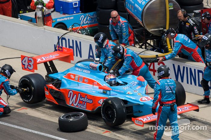 Pit stop de John Andretti, Richard Petty / Andretti Autosport