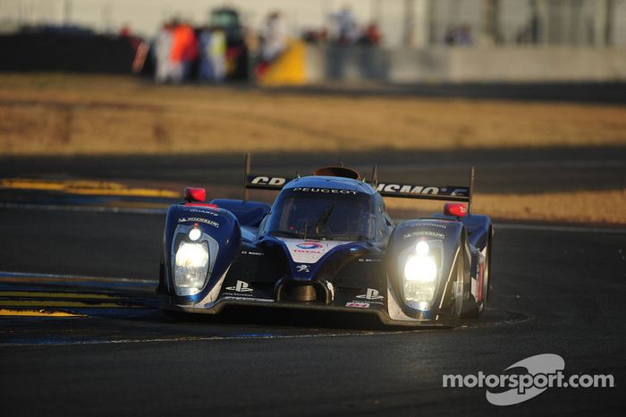 #9 Team Peugeot Total Peugeot 908: Sébastien Bourdais, Simon Pagenaud, Pedro Lamy