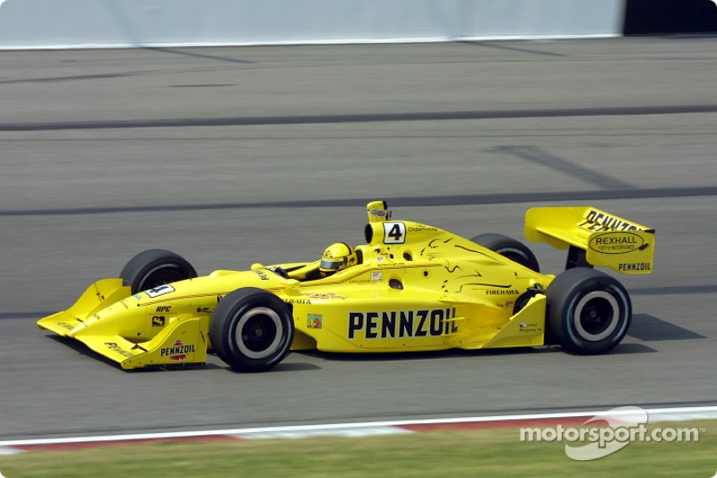 2001 IRL: Sam Hornish Jr., Panther Racing, Dallara-Aurora