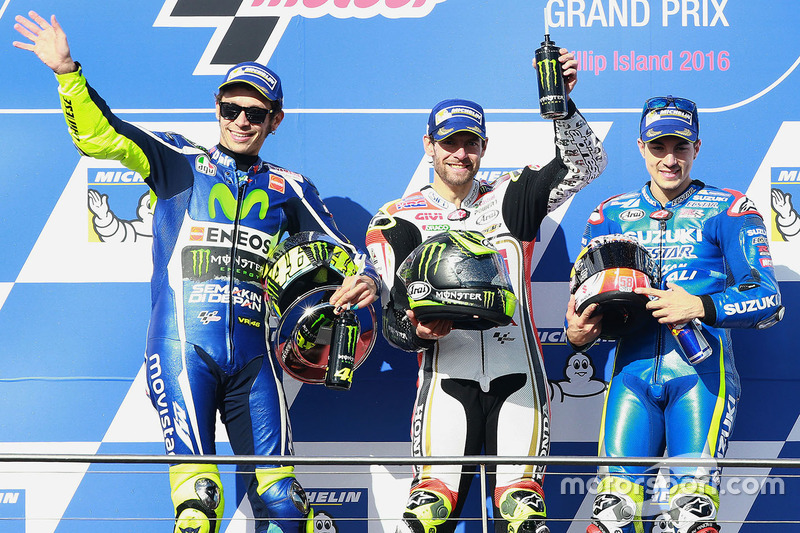 Rossi conforte sa deuxième place, Crutchlow passe la sixième