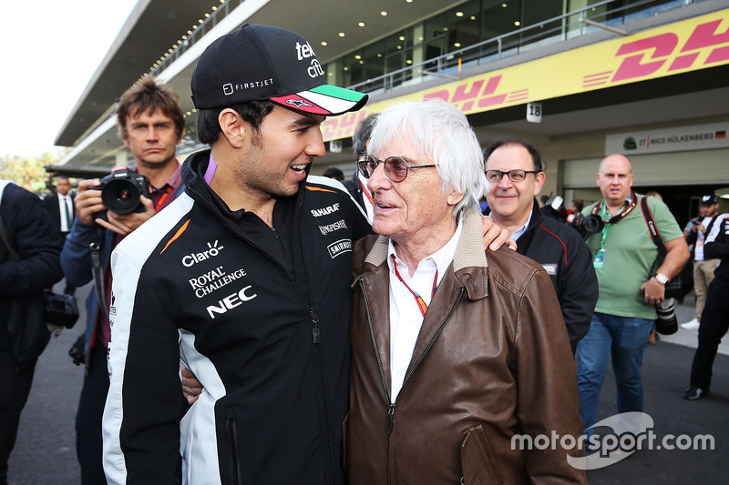 Серхіо Перес, Sahara Force India F1, Берні Екклстоун