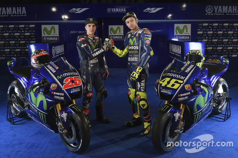 Valentino Rossi, Yamaha Factory Racing, Maverick Viñales, Yamaha Factory Racing