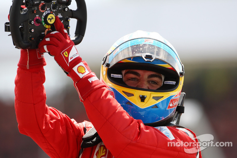 vainqueur Fernando Alonso, Scuderia Ferrari