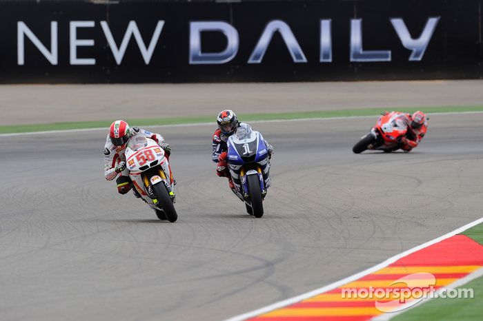 Marco Simoncelli, San Carlo Honda Gresini, Jorge Lorenzo, Yamaha Factory Racing