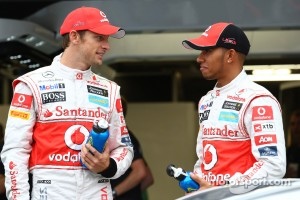 Jenson Button and Lewis Hamilton - McLaren