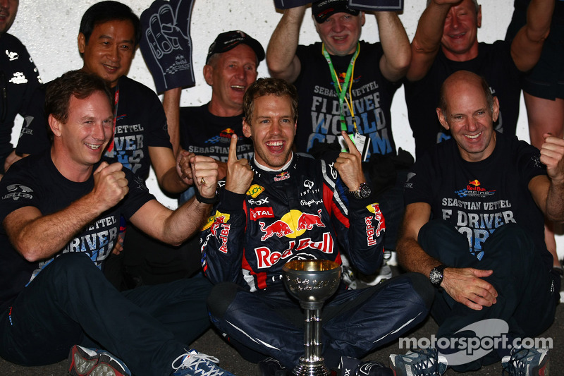 Sebastian Vettel, Red Bull Racing, campeón del mundo de F1 2011