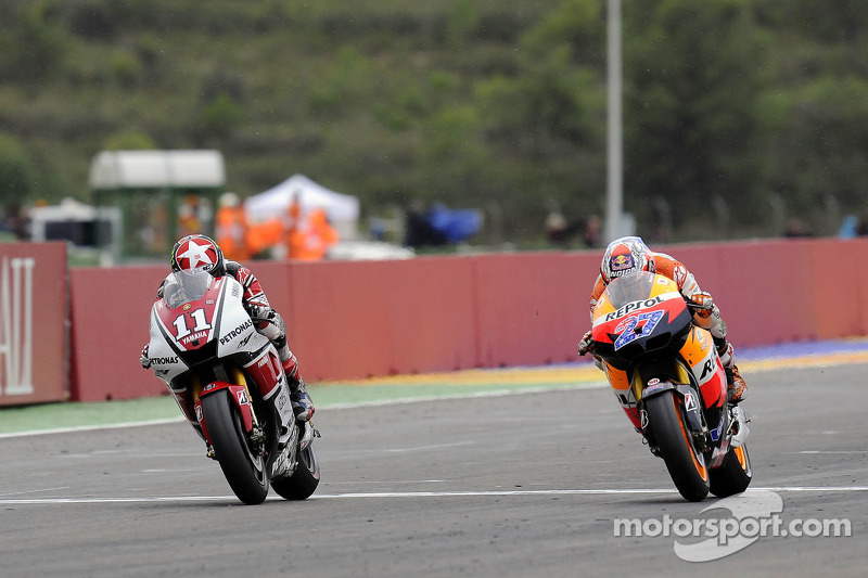 Ben Spies y Casey Stoner