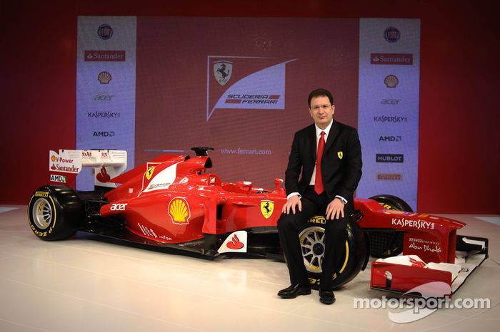 Presentación de la Ferrari F2012