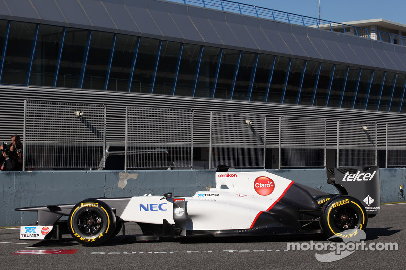 Sauber C31 Ferrari voorstelling