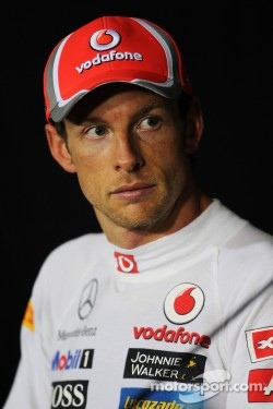 Press conference: second place Jenson Button, McLaren