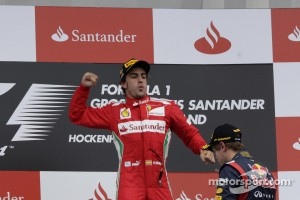 Winner Fernando Alonso, Scuderia Ferrari
