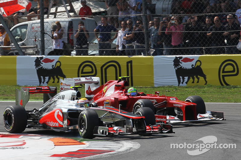 2012 İtalya GP: Lewis Hamilton, McLaren Mercedes