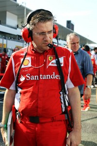 Pat Fry, Ferrari Deputy Technical Director and Head of Race Engineering on the grid