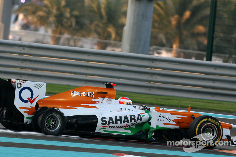 Paul di Resta, Sahara Force India Formula One Team op Abu Dhabi GP Formule 1 foto's Paul di Resta, Sahara Force India Formula One Team op Abu Dhabi GP Formule 1 foto's