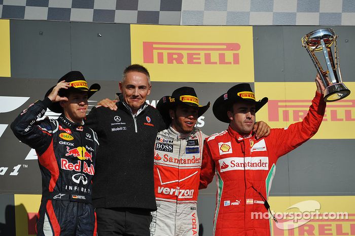 87- Fernando Alonso, 3º en el GP de Estados Unidos 2012 con Ferrari