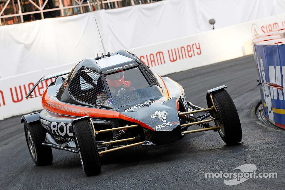 RoC Car, that has an 1100cc engine with 170 hp, home build specially for the Race of Champions.