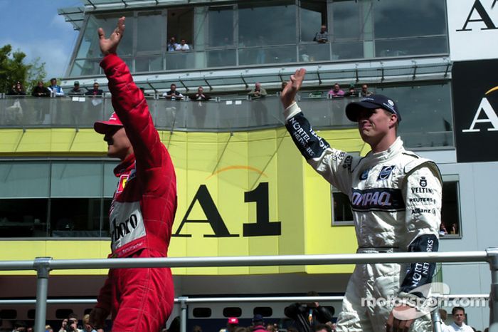 Michael Schumacher y Ralf Schumacher