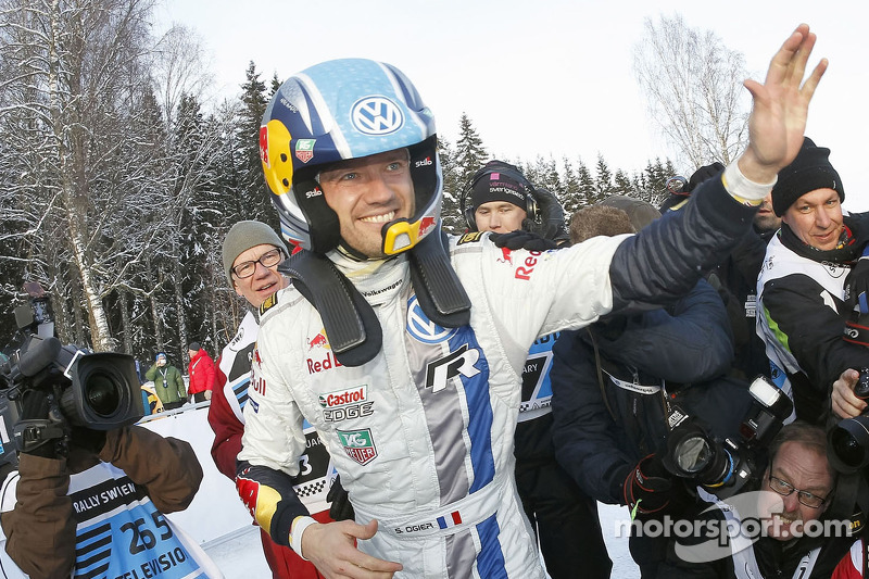 Winner Sébastien Ogier, Volkswagen Motorsport