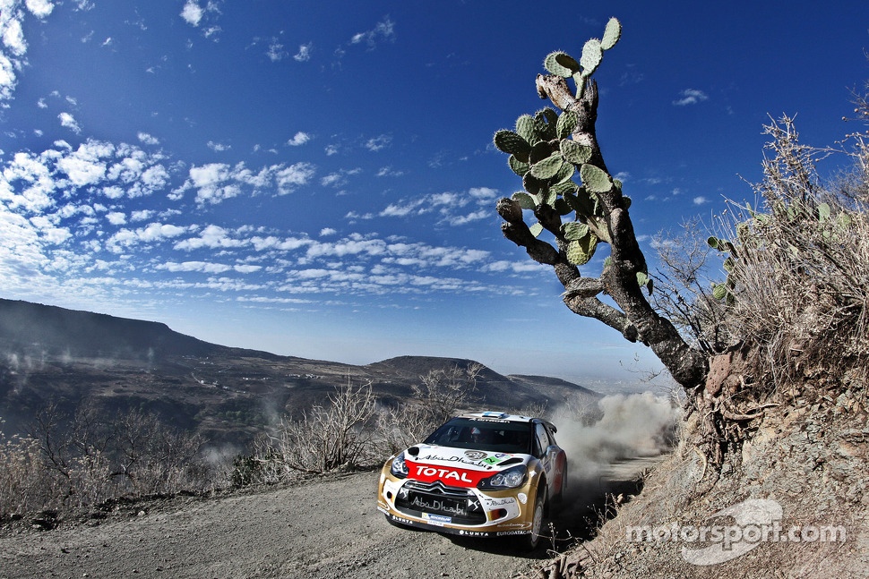 Mikko Hirvonen and Jarmo Lehtinen, Citroën DS3 WRC, Citroën Total Abu Dhabi World Rally Team