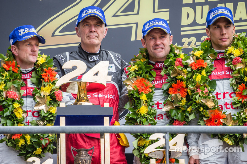 2013: Allan McNish, Tom Kristensen, Loic Duval