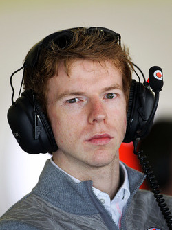 Oliver Turvey, McLaren piloto de testes