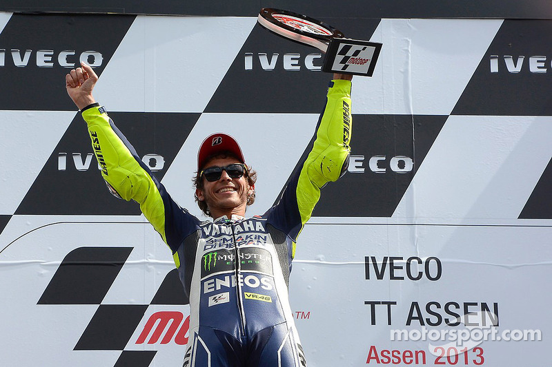 Переможець гонки Валентино Россі, Yamaha Factory Racing