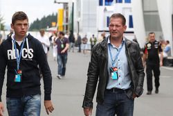 Jos Verstappen, avec son fils Max Verstappen