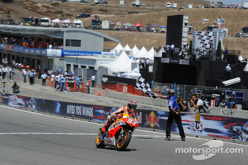 Satu-satunya Rookie yang menang di Laguna Seca