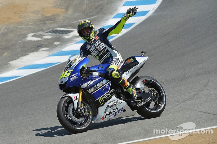 Tercer lugar Valentino Rossi, Yamaha Factory Racing