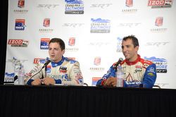 Stefan Wilson, Dale Coyne Racing Honda et Justin Wilson, Dale Coyne Racing Honda