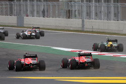 começo da prova, Jules Bianchi, Marussia Formula One Team e Max Chilton, Marussia F1 Team