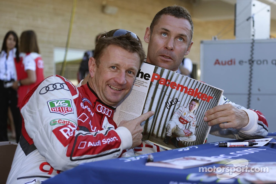 Allan McNish and Tom Kristensen