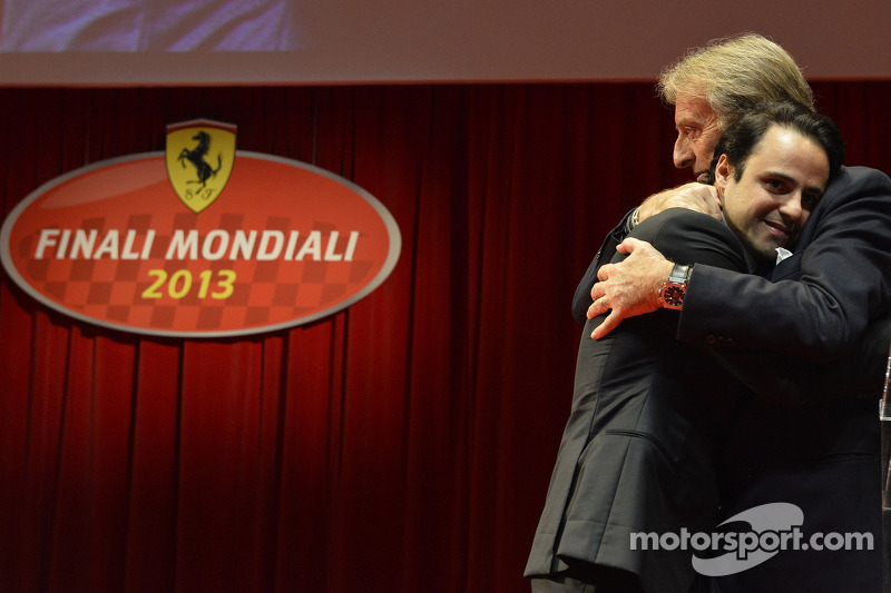 Felipe Massa et Luca di Montezemolo
