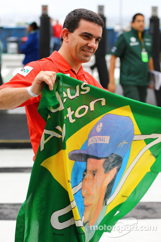 Un fan de Ayrton Senna