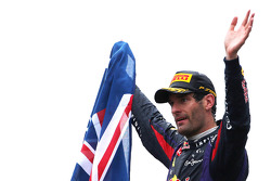 2e plaats Mark Webber, Red Bull Racing