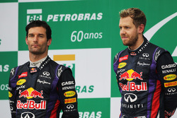Mark Webber, Red Bull Racing et Sebastian Vettel, Red Bull Racing
