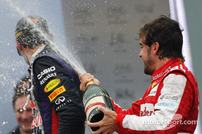 97- Fernando Alonso, 3º en el GP de Brasil 2013 con Ferrari
