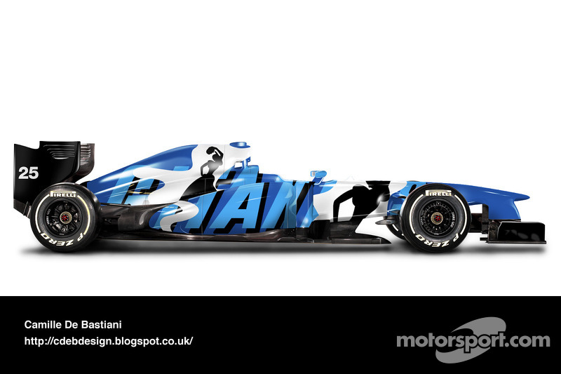 Retro F1 car - Ligier 1993