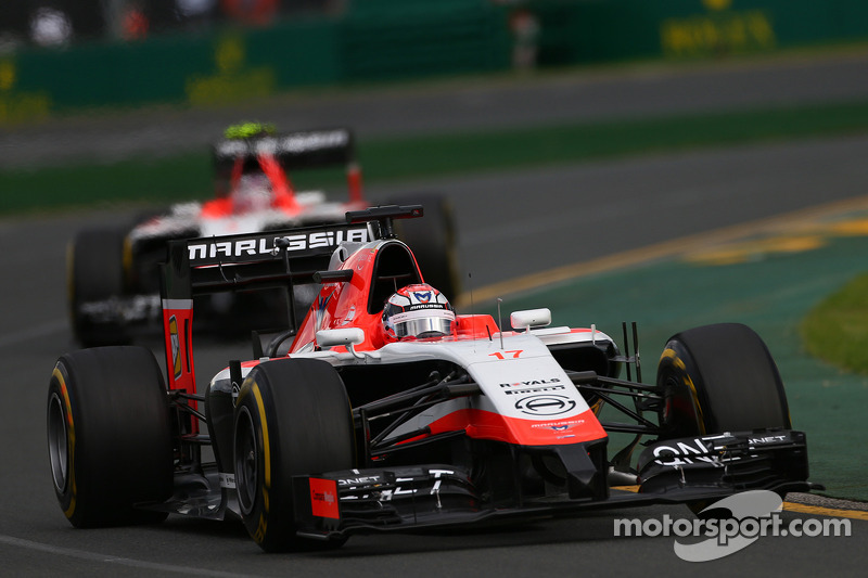 Jules Bianchi, Marussia F1 Takımı MR03 ve Max Chilton, Marussia F1 Takımı MR03