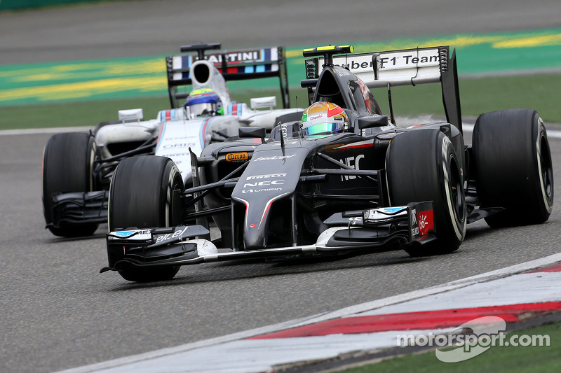 Esteban Gutierrez, Sauber F1 Team ; Felipe Massa, Williams F1 Team