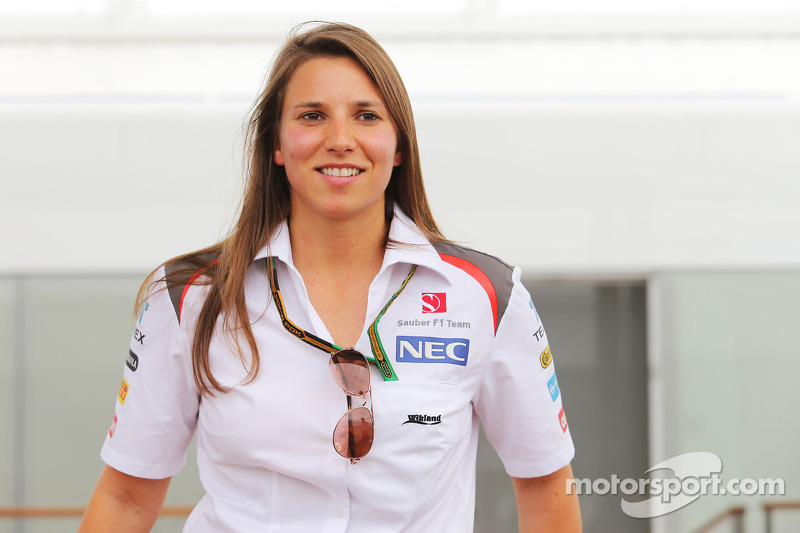 Simona de Silvestro, Sauber F1 Team piloto de testes