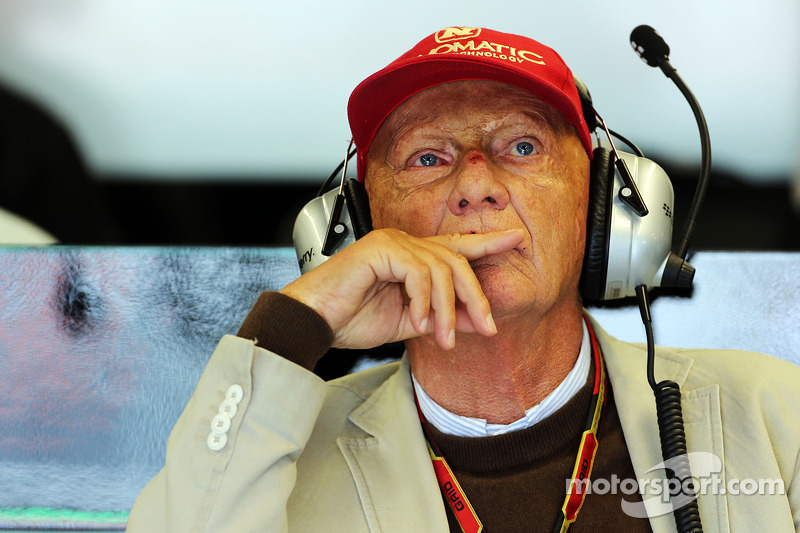 Niki Lauda, ​​presidente não-executivo da Mercedes