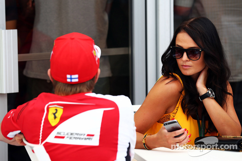 Кімі Райкконен, Ferrari зі своєю подругою Мінтту Віртанен
