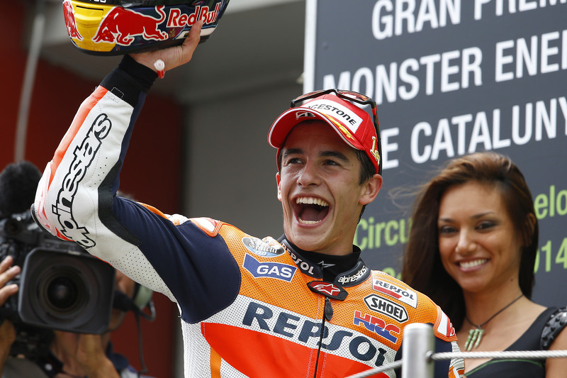 Ganador de la carrera Marc Márquez, Repsol Honda Team