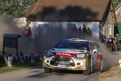 Kris Meeke y Paul Nagle, Citroën DS3 WRC, Citroën Total Abu Dhabi World Rally Team