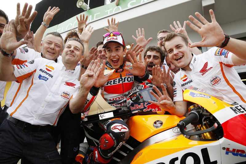 Race winner Marc Marquez, Repsol Honda Team