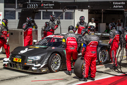 Arrêt au stand - Adrien Tambay, Audi Sport Team Abt Audi RS 5 DTM